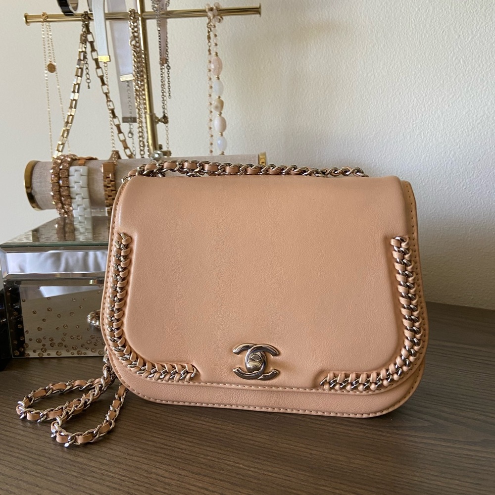 Light beige authentic Chanel rare bag